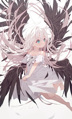 Anime-like-snow采集到Angel's daughter漫-天使之女