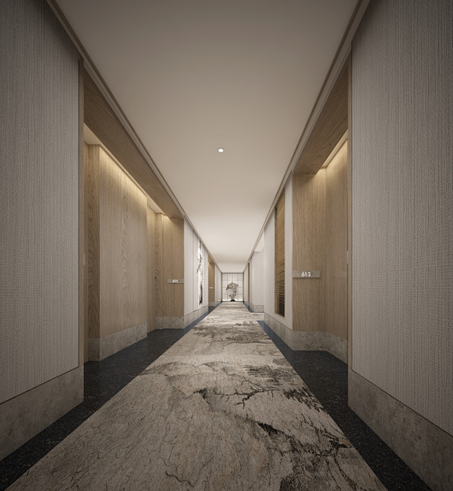 新中式酒店走廊4