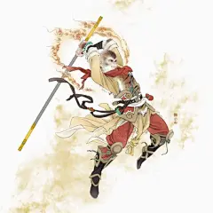 【图片】【推荐插画家张旺系列作品】西游之齐天大圣【涂个毛吧】_百度贴吧