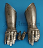 Reprod. Articulated Finger Gauntlets with Vambraces