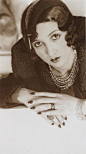 Portrait of Renée Perle by Jacques-Henri Lartigue, 1932