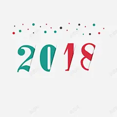 遮挡2018创意字体 设计图片 免费下载 页面网页 平面电商 创意素材