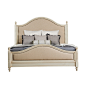 全实木美式床 地中海双人床1.8 简欧北欧风格床简美现代主卧家具-淘宝网