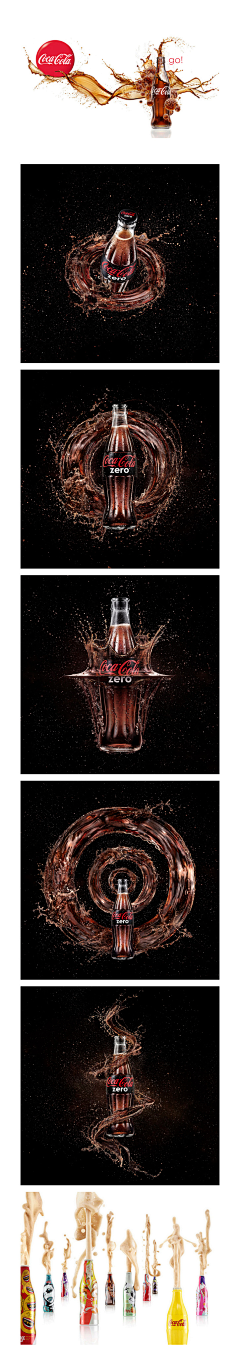 H2O滴儿采集到品牌向—饮品海报
