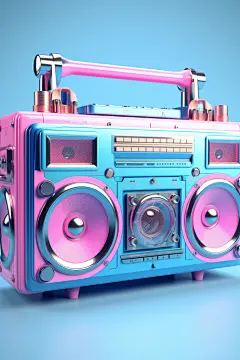 家电机器怀旧收音机录音机模型