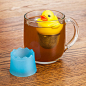 【美国进口】Ducky Floating Tea Infuser小鸭泡茶器 茶包-创意礼品,手工制作