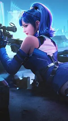 4K美女手机全面屏壁纸