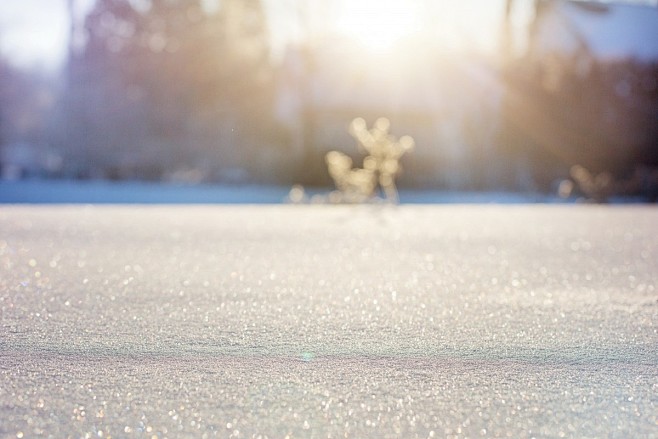 海 水 性质 砂 雪 冷 冬季 光 背景...