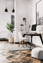 Scandi Workspace : Scandinavian Interior Design Office Workspace