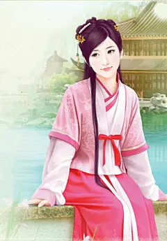那些美轮美奂的高清古装动漫美女壁纸，一定有你喜欢的哦！