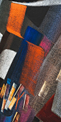 Artwork stripes, colorful, spots, 1080x2160 wallpaper