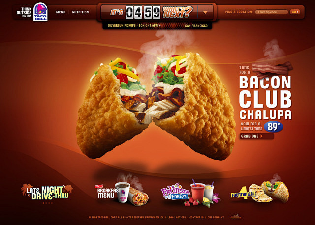 Taco Bell Site Redes...