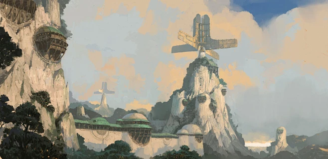 Windmill Castle-花瓣网