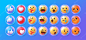 3d facebook emoji collection