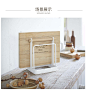 日式创意厨房免打孔砧板架子落地菜板架案板架收纳厨房用品置物架-tmall.com天猫