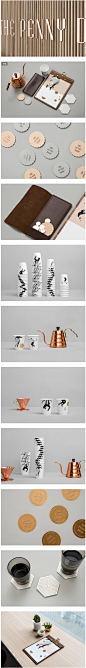 The Penny Drop咖啡馆品牌视觉设计 - Pop &a 设计圈 展示 设计时代网-Powered by thinkdo3 #设计#
