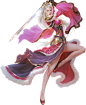 三国游戏-女性人物角色-仙侠唯美战国原画模型立绘-武将-查看大图来源@本抠图仔不配有昵称  (116)
