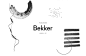 Bekker Bakery : Logo and visual identity for a small bakery in Tallinn. The aim was to express the artisanal approach of the bakery.