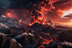 2-火山熔岩末世场景