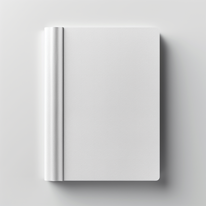 留白模板设计书籍封面样机