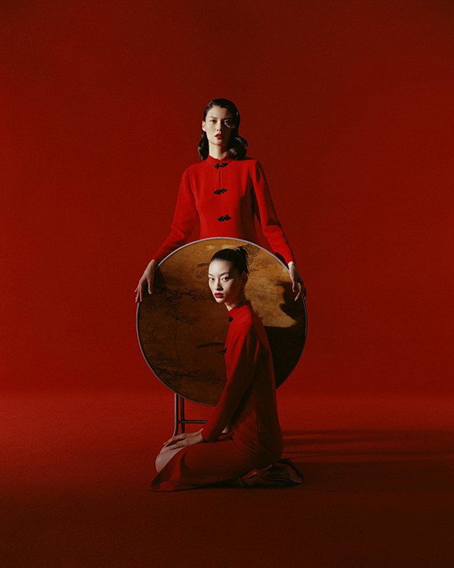 Zara 2021 新年大片，春日红绿，东方风韵。摄影: 张家诚