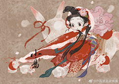 路守河采集到手绘插画