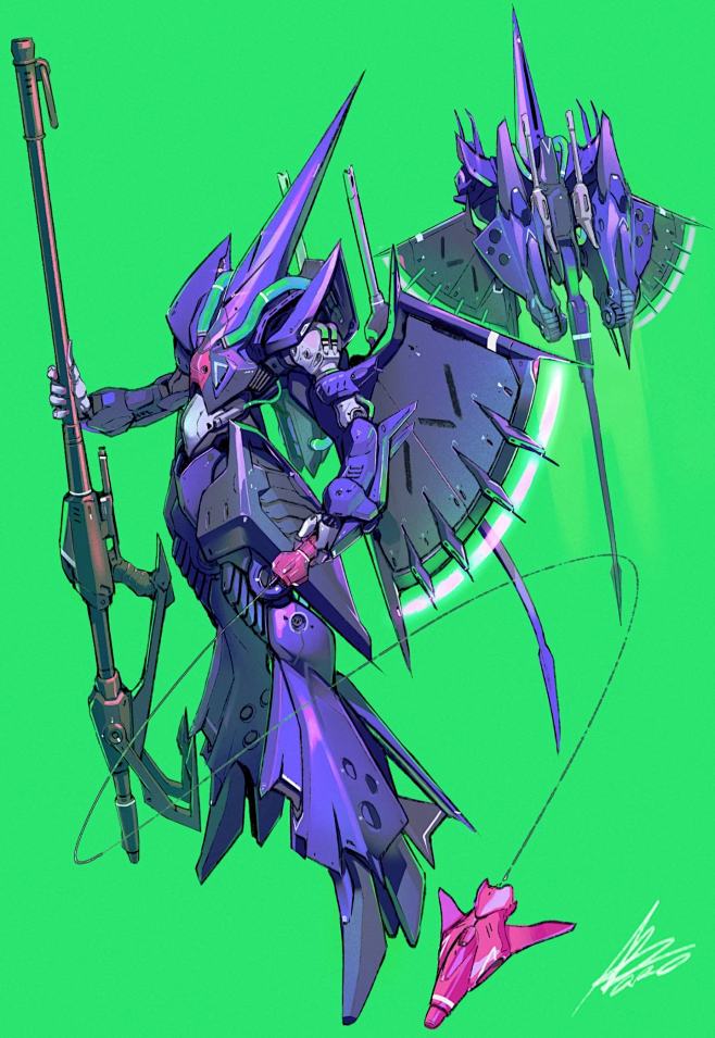 P站画师 AF_KURO 作品欣赏 16...