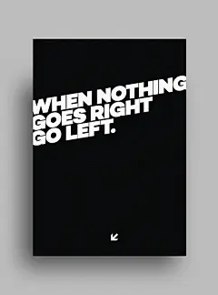 Creative Black Typography Poster Examples - Venngage Poster Examples