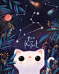 Photo by Ania Sobocińska Ilustracje on May 27, 2023. May be an illustration of mouse pad, card, poster and text that says 'You are perfect'.