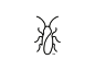 logo / bug / animal: 