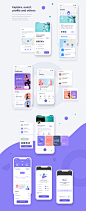 Health Fitness Mobile App UI UX Kit : Mobile UI UX for fitness and health app with many features such as step tracking, calorie counter, fitness and workout, meditation, podcast and many more. This template / UI kit is available on Sketch and Figma.