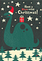 Merry Christmas 圣诞节 插画_恩赞De阿卡娜色擦_新浪轻博客_Qing