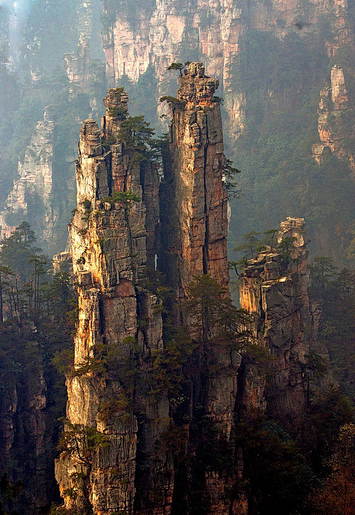 Spires, Zhang Jia Ji...