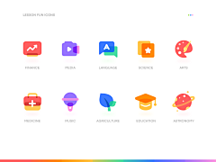 木易yanga采集到UI_面性图标