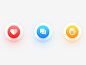 Icons in modern Style