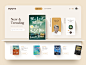 Book Web Store Concept