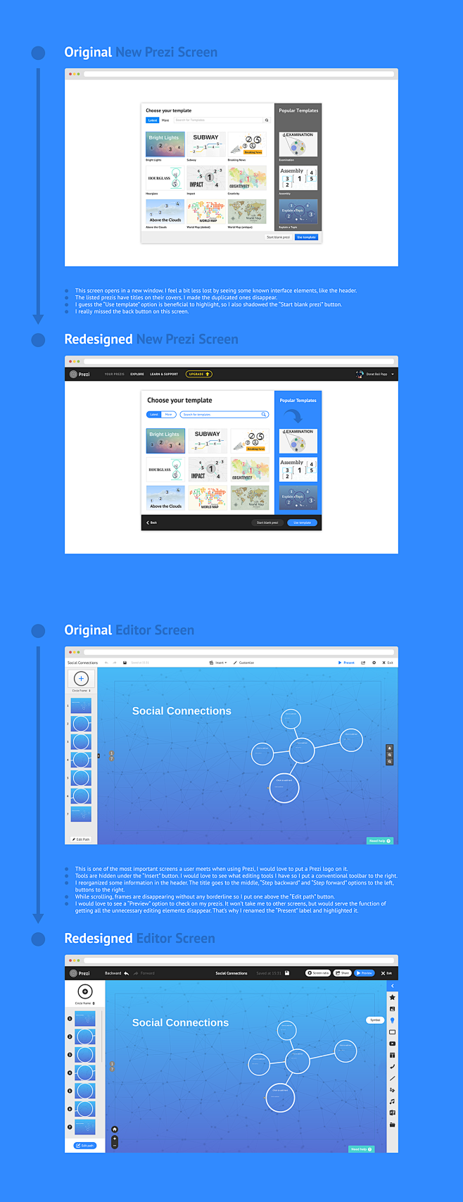 Prezi Redesign : Com...