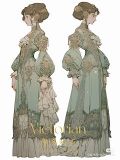 Sick~采集到设定参考 古欧洲风格服饰