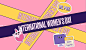 International Women's day Sticker pack : Stickers created for International women's day
