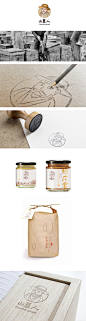 食品包装-土蜂蜜粗粮品牌包装(山里人)形象整合/包装设计-优秀包装展品-包联网-中国包装设计与包装制品门户网