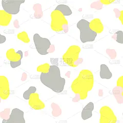 黄色,粉色,四方连续纹样,斑点,灰色,华丽的,几何形状,纺织品,壁纸,装饰