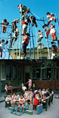 #六一儿童节# 

1981年到1982年间，日本摄影家秋山亮二先后5次来到中国，在北京、上海、广州、苏州、成都、哈尔滨等12座城市，用8000多张照片记录下了一代中国孩子的童年。 ​​​​