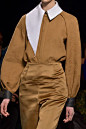 Asymmetric Collar Exaggeration - blouse, fashion details // Aganovich