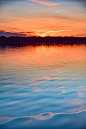 clouds Evening lake lech Nature nature photography romantic sundown sunset winter