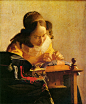 荷兰17世纪杰出画家约翰内斯·维米尔( Johannes Vermeer)
