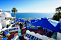 这里是突尼斯的蓝白小镇，不要误认为这里是希腊。但是同样拥有透彻的蓝、纯净的白和温柔的地中海海风。,ShawnLi