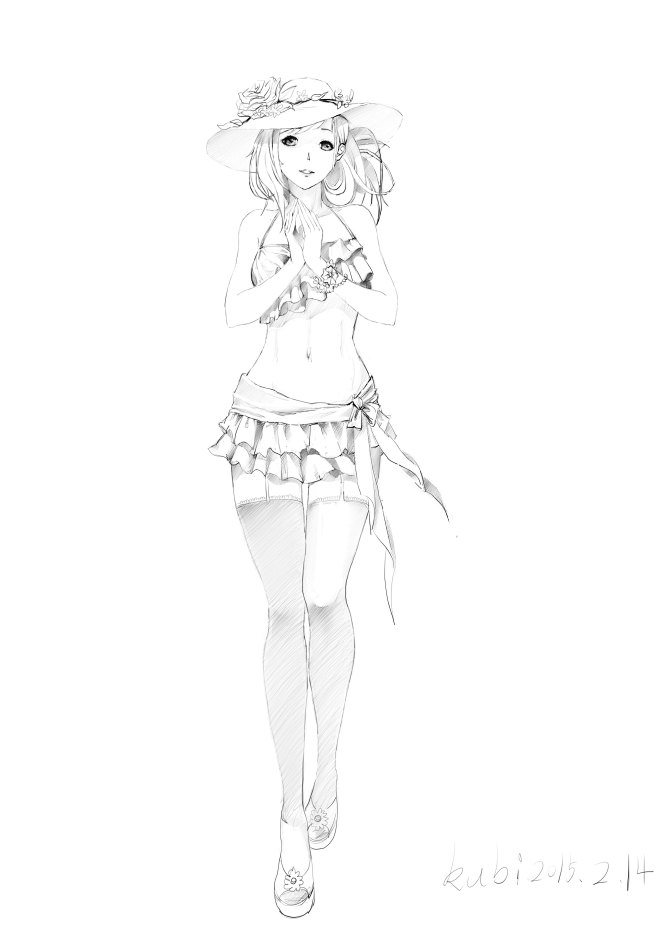 人物形体，线稿，插画，漫画(4655图)...