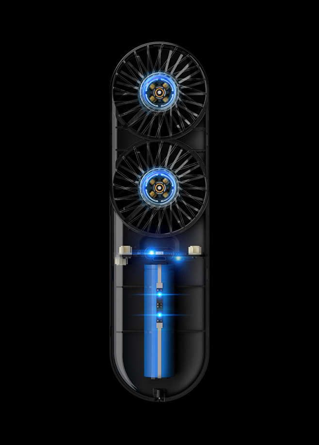 Twin Portable Fan : ...