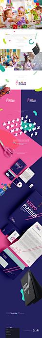 KIDZO PLANNER - Visual Identity : Kidzo Planner is an entertainment company that targets your child's interest mixed with added values through many services that take place during the whole year, starting with:- Summer Camp: it will be totally different a