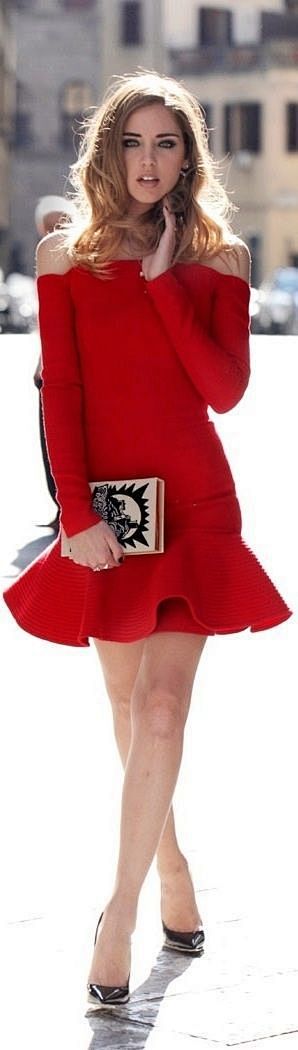 Mini Red Dress
